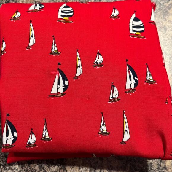 Liz Claiborne Top Vintage Sailboat Nautical Retro Preppy Classic Button Up 16 - Picture 6 of 7